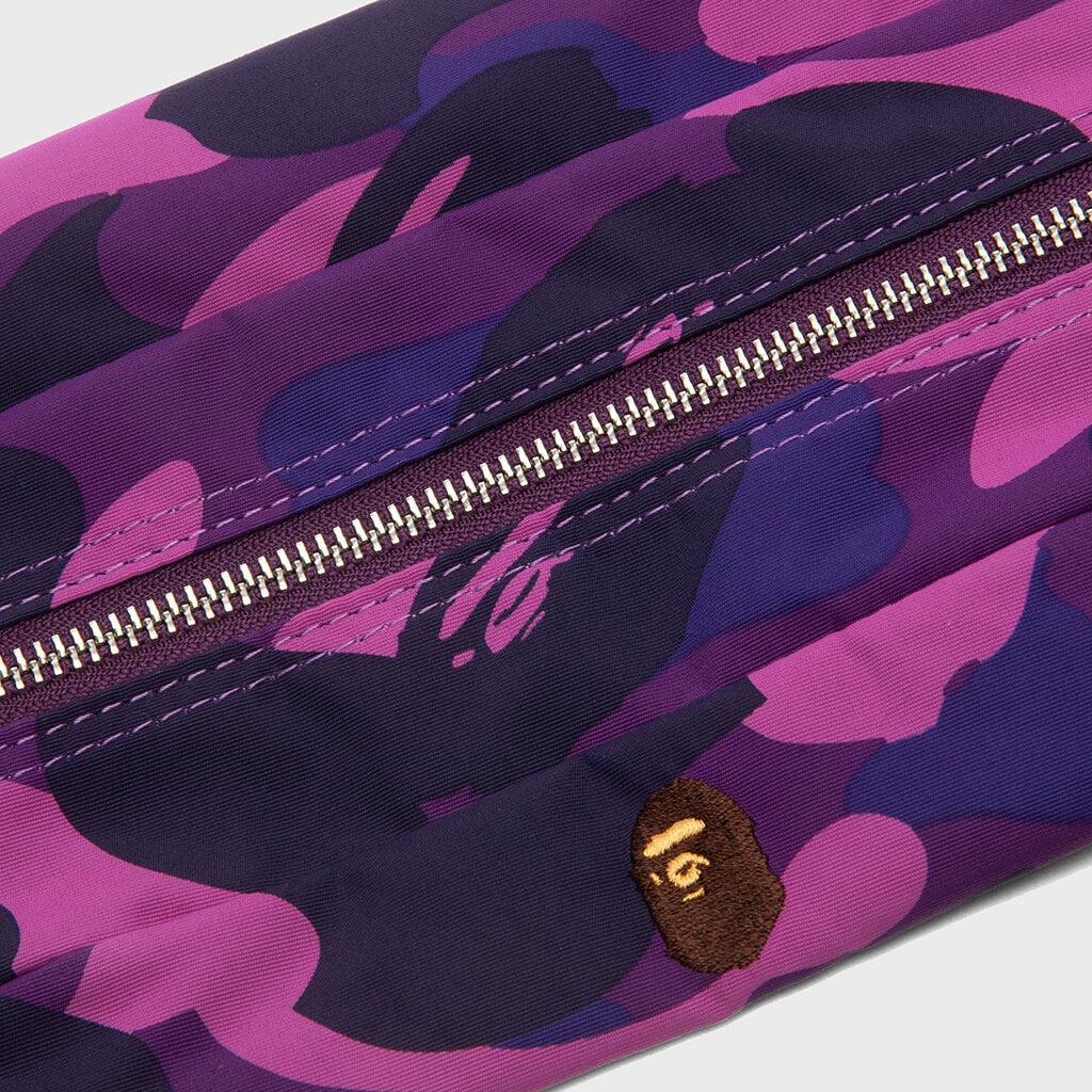 Color Camo Flight Pouch - Purple