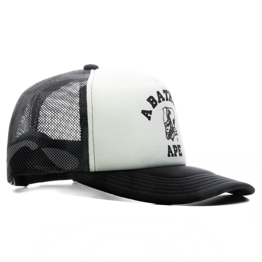 Color Camo General Mesh Cap - Black