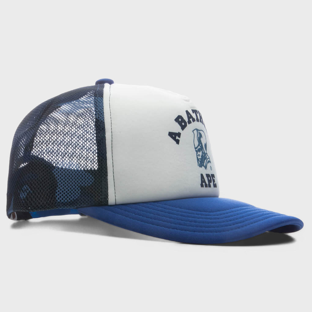 Color Camo General Mesh Cap - Navy