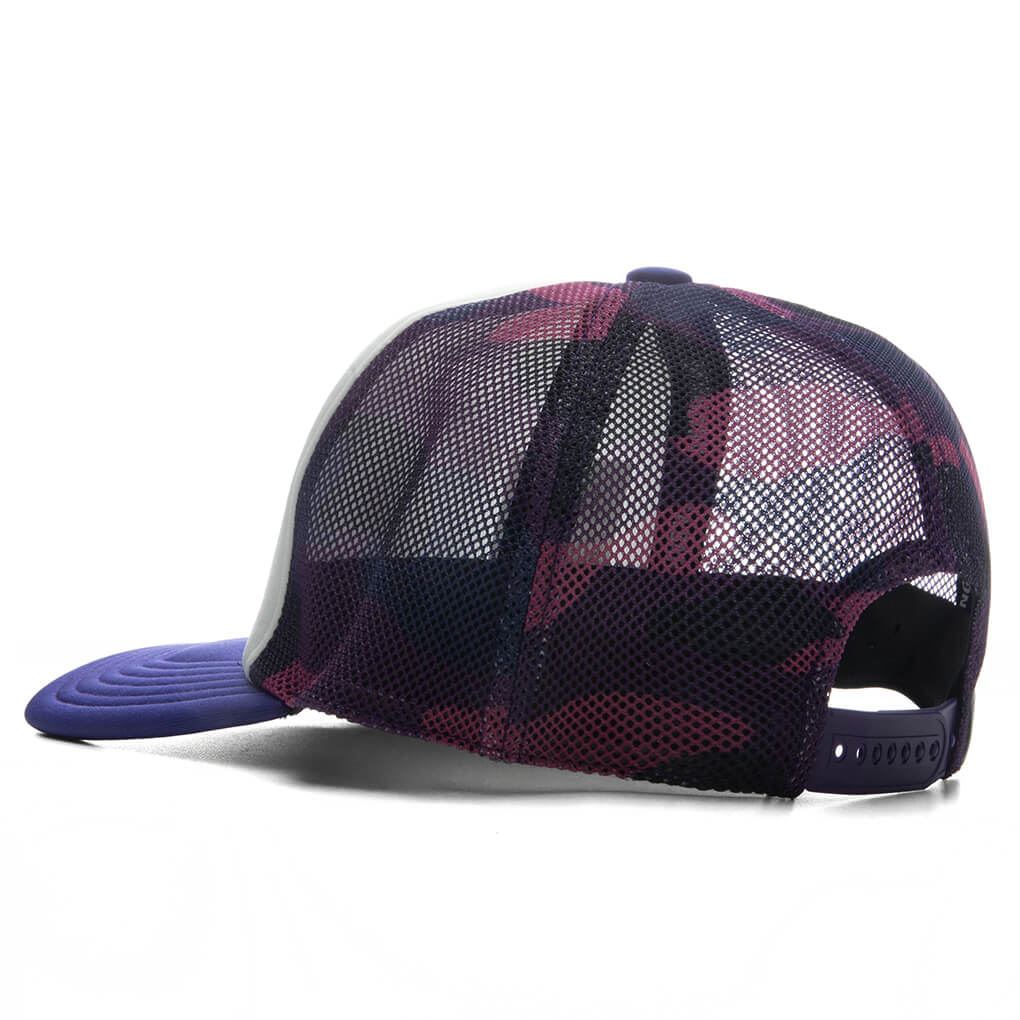 Color Camo General Mesh Cap - Purple