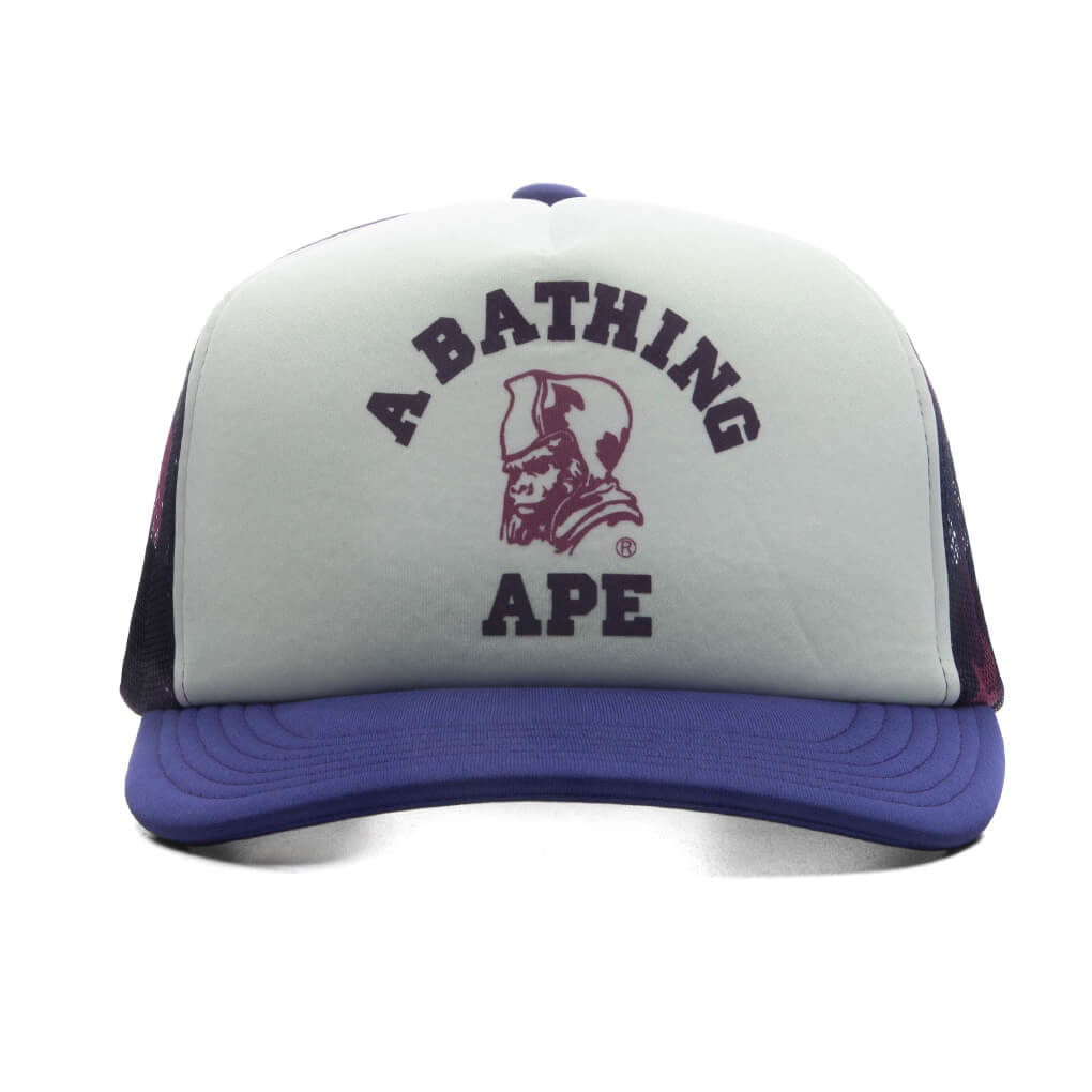 Color Camo General Mesh Cap - Purple