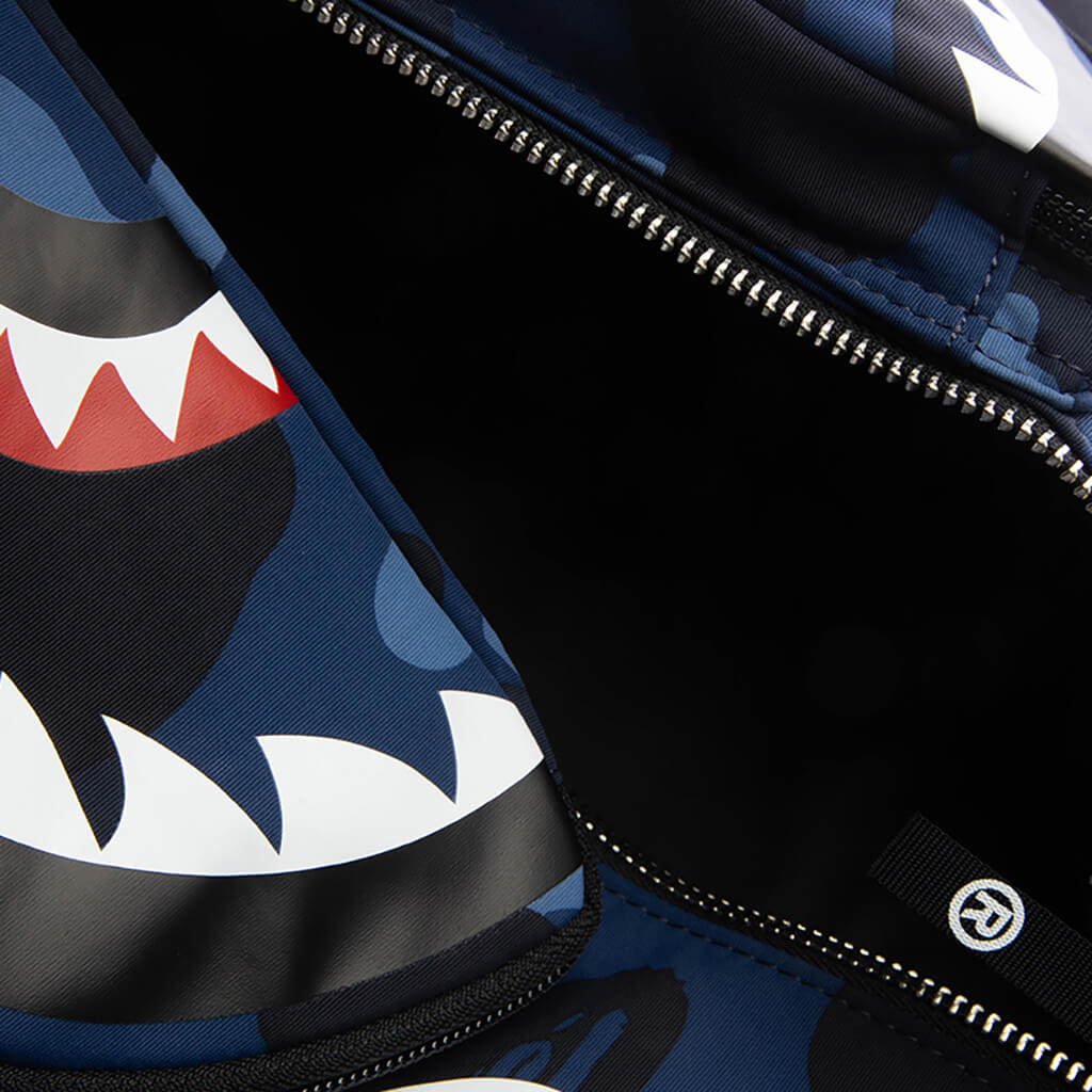 Color Camo Shark Daypack - Navy