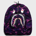 Color Camo Shark Daypack - Purple
