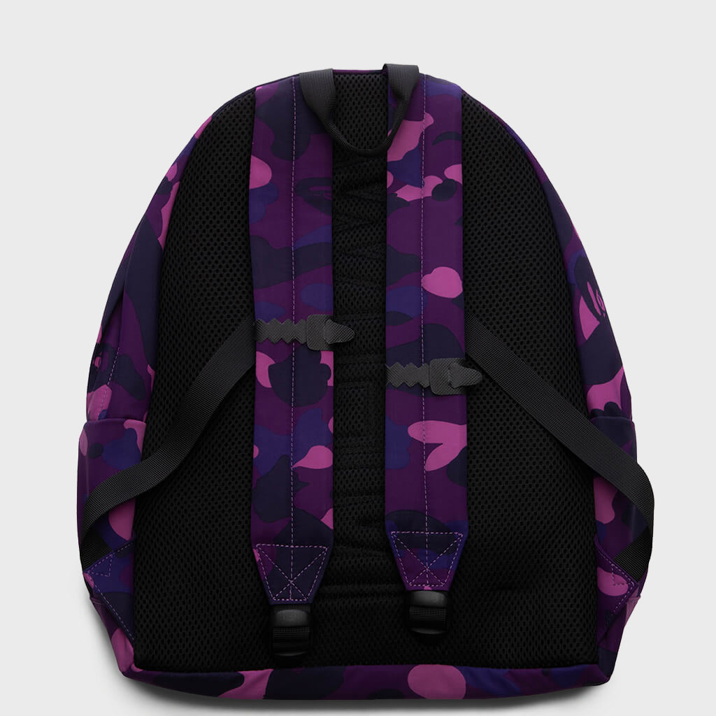 Color Camo Shark Daypack - Purple