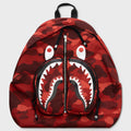Color Camo Shark Daypack - Red