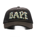 Color Stone Panel Cap - Black