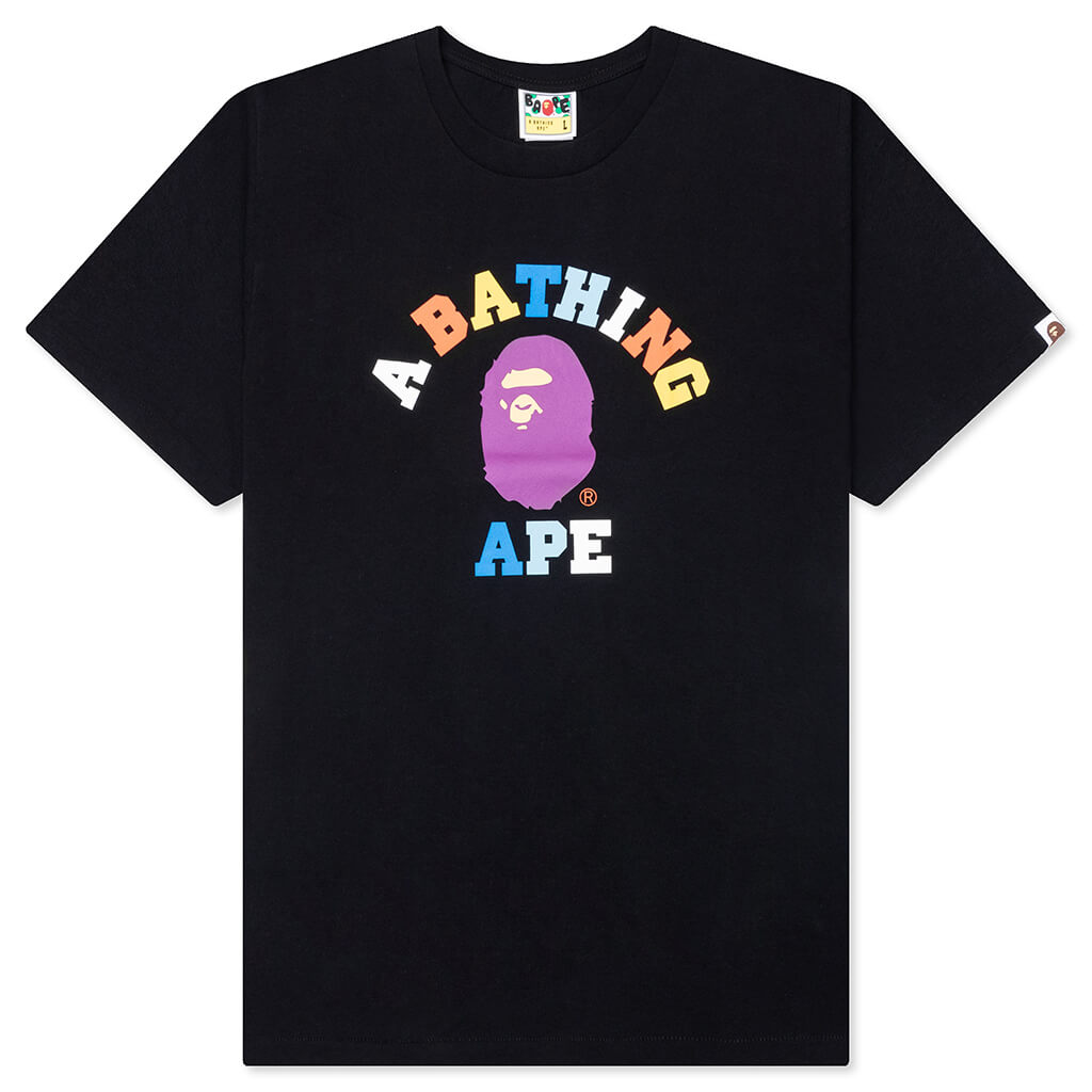 Colors College Tee - Black