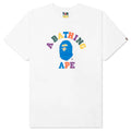 Colors College Tee - White