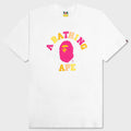 Colors College Tee - White