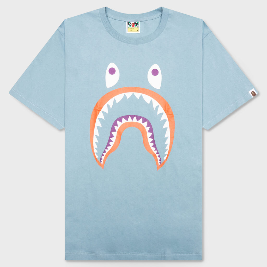 Colors Shark Ponr Tee - Sax