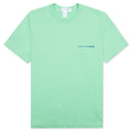 Comme Des Garcons SHIRT Logo S/S Tee - Green