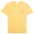 Comme Des Garcons SHIRT Logo S/S Tee - Yellow