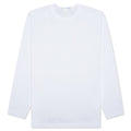 Comme Des Garcons SHIRT Small Back Logo L/S Tee - White