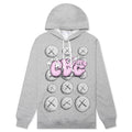 Popover Hoodie - Grey/Print 2