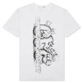 S/S Tee - White/Print 3