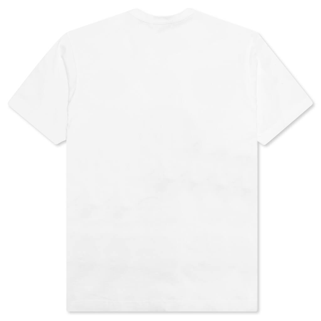 S/S Tee - White/Print 2
