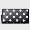 Comme des Garcons Polka Dots Wallet - Black