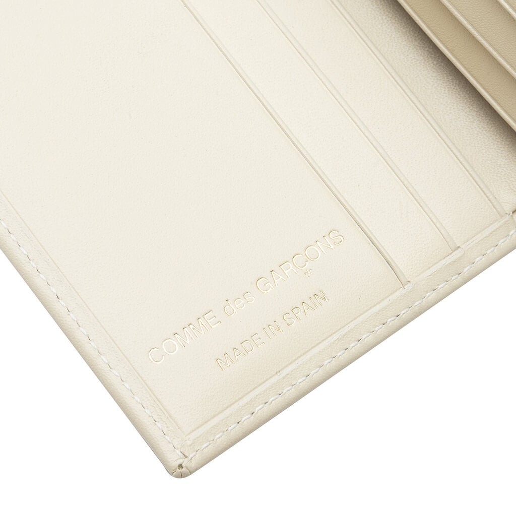 Comme des Garcons Classic Wallet - Off White