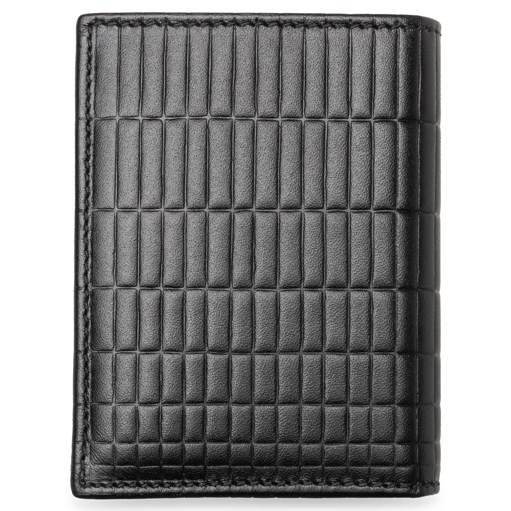 Comme des Garcons SA0641BK Brick Line Wallet - Black