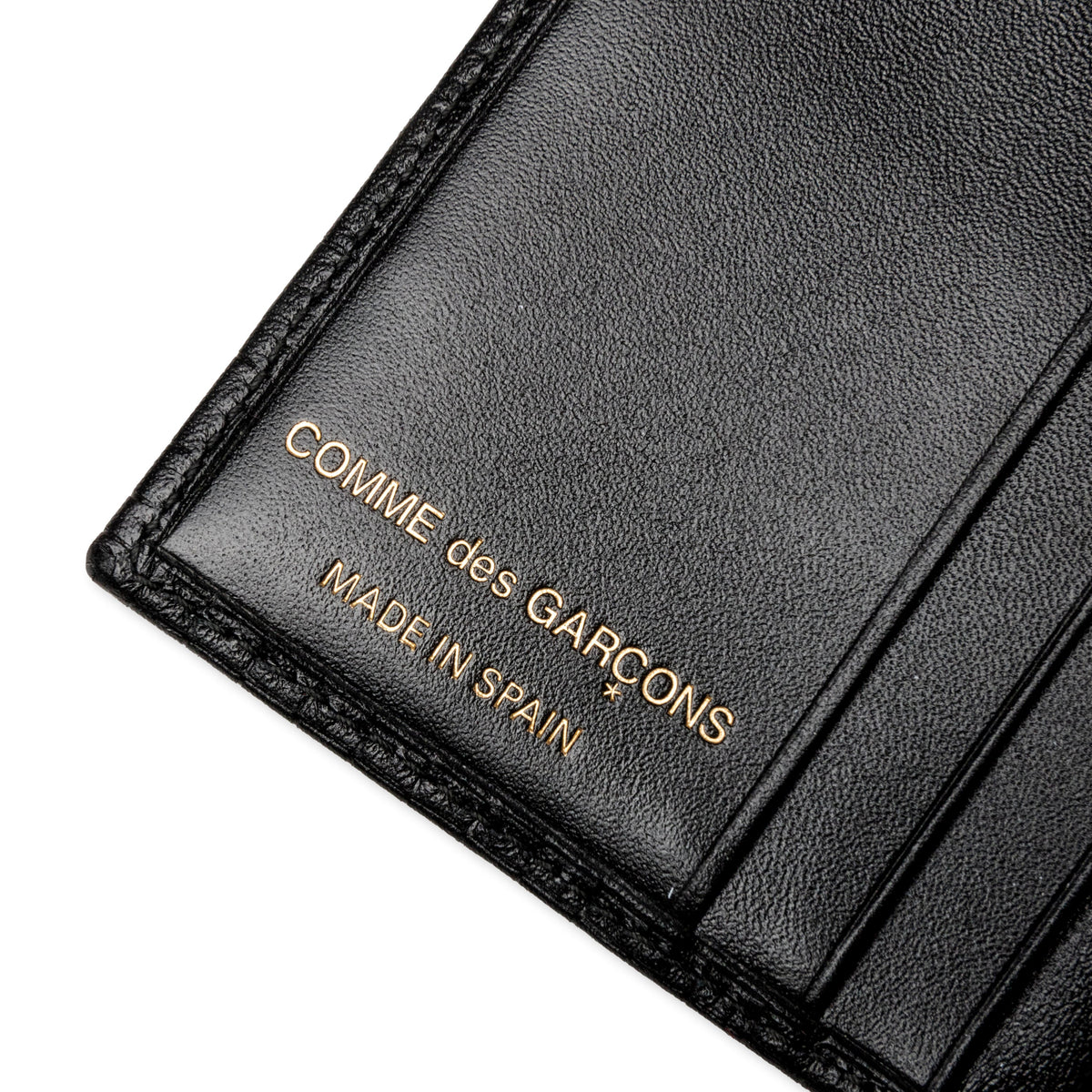 Comme des Garcons SA0641BK Brick Line Wallet - Black
