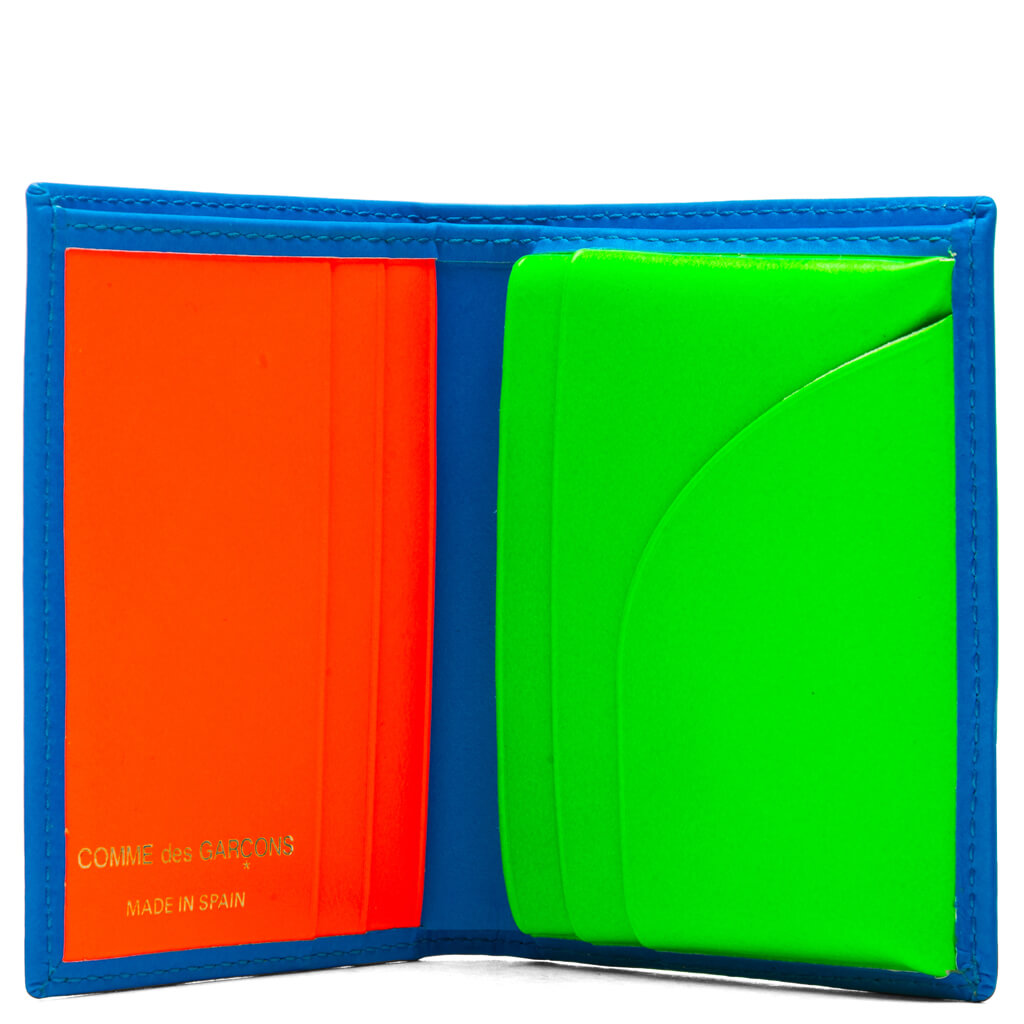 SA0641SF Super Fluo Wallet - Blue/Green