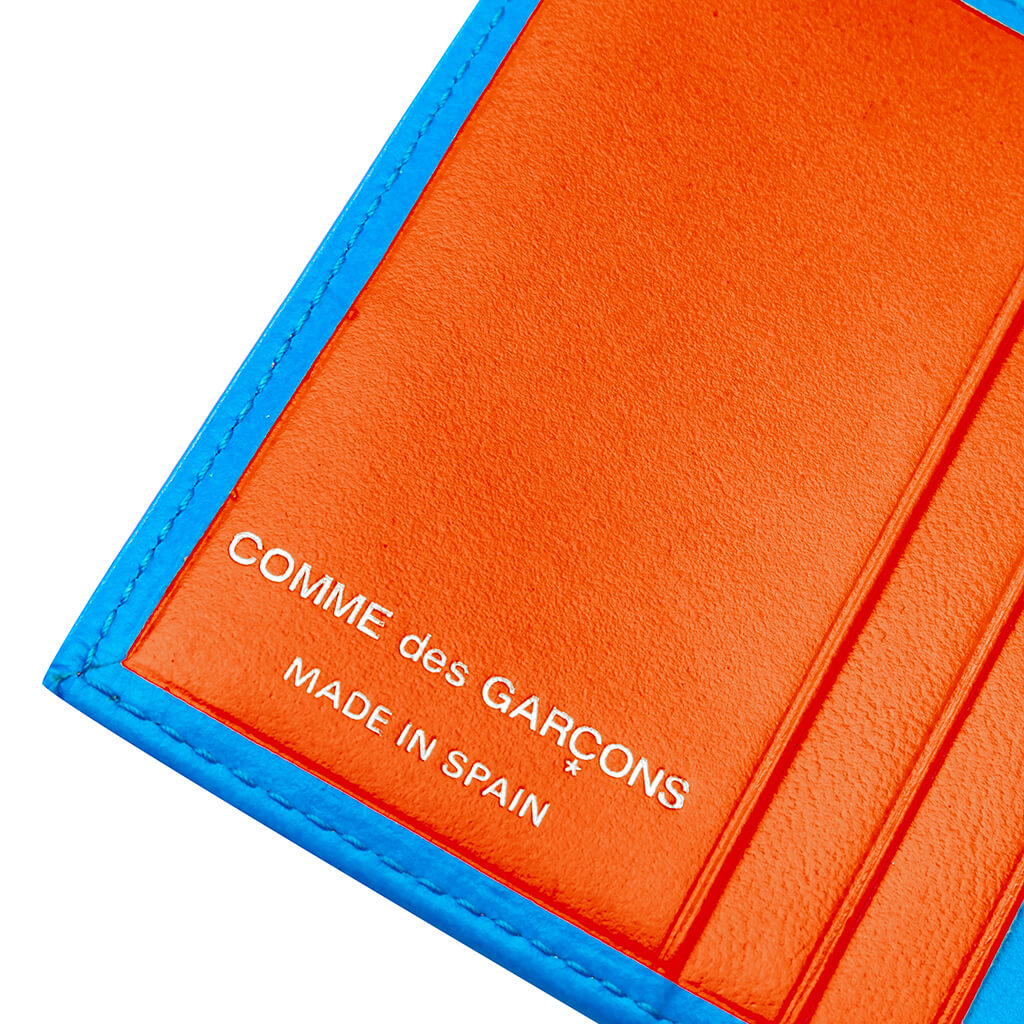 SA0641SF Super Fluo Wallet - Blue/Green