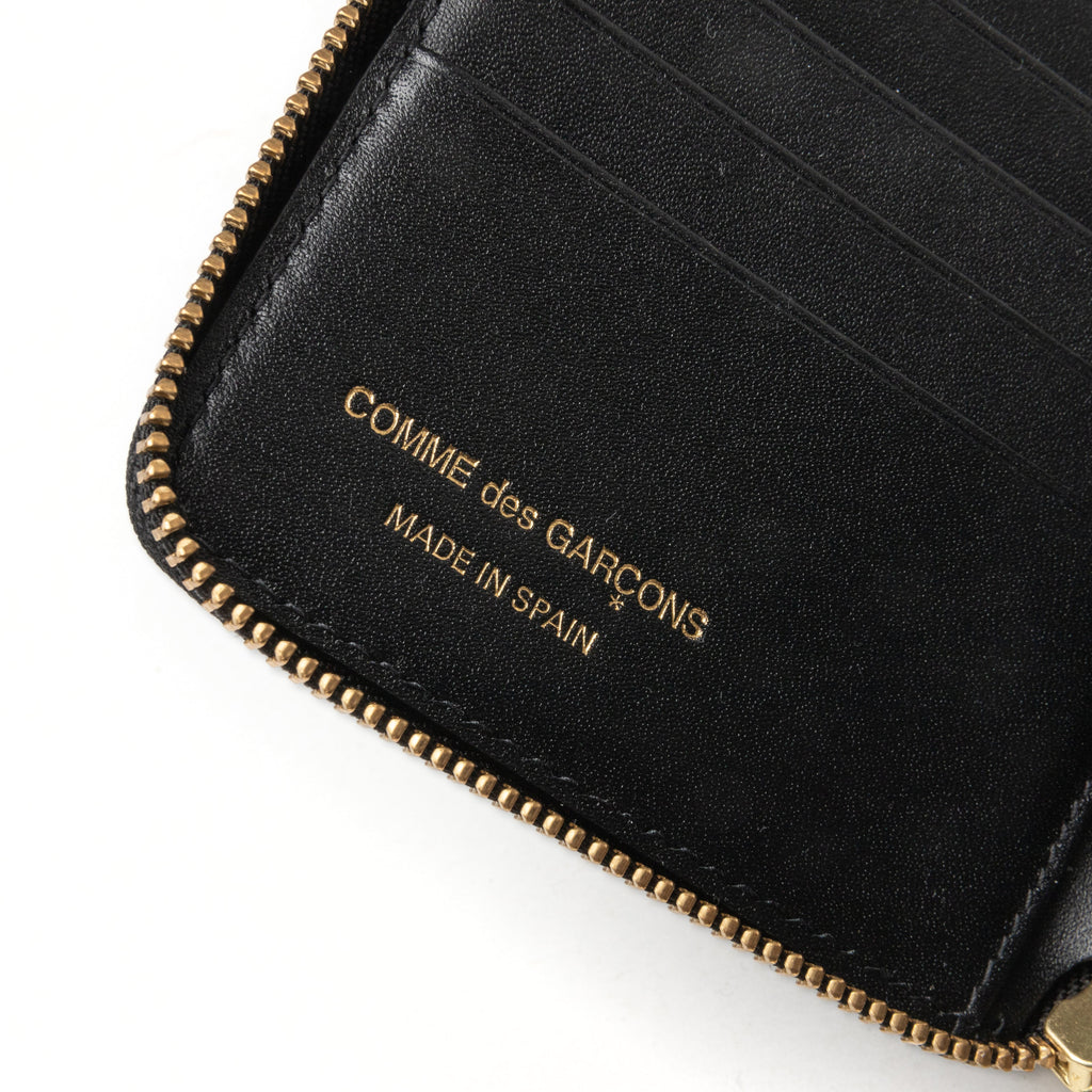 Comme des Garcons SA2100BK Brick Line Wallet - Black