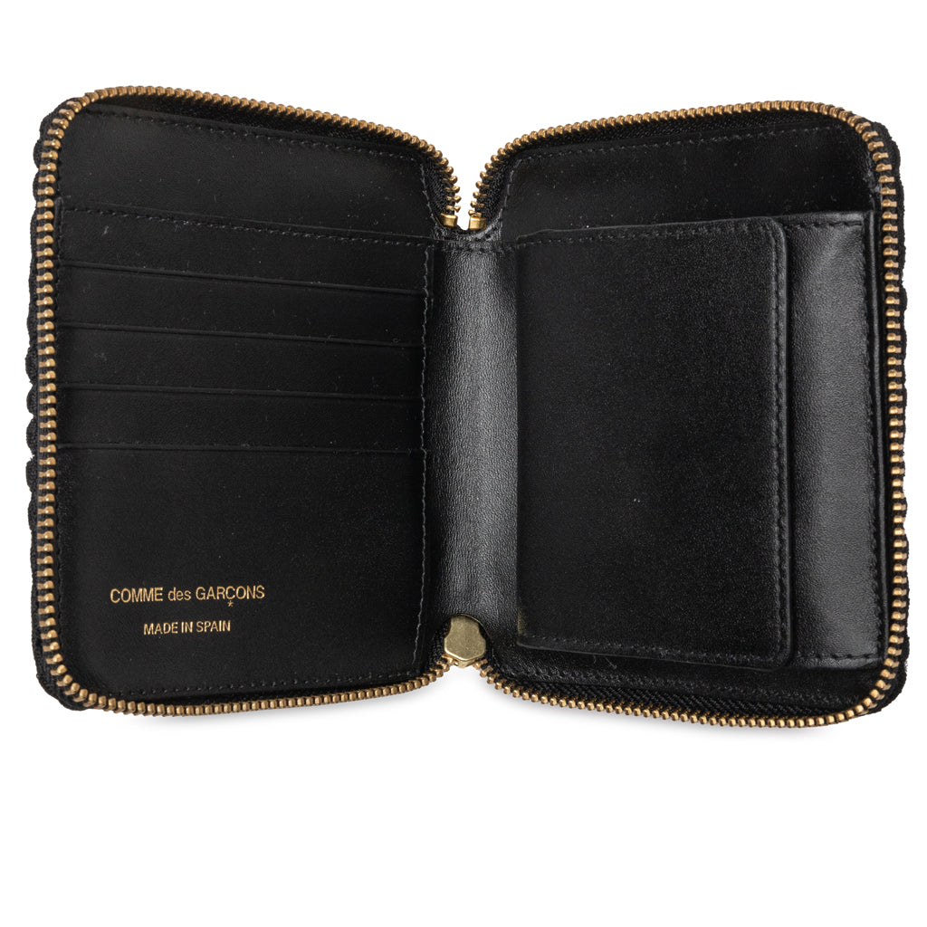 Comme des Garcons SA2100FT Fat Tortoise Wallet - Black