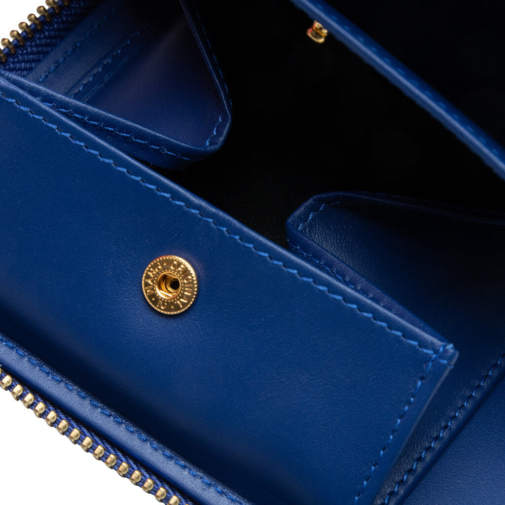 Comme des Garcons SA2100PD Polka Dots Wallet - Navy