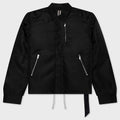 Concealed Zipfront Padded Jacket - Black