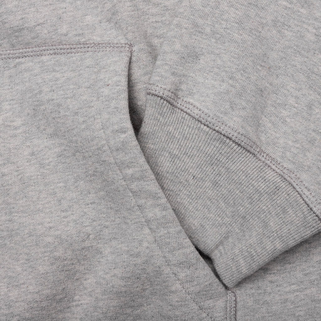Connected Guy Hooded Sweatshirt - Heather Grey