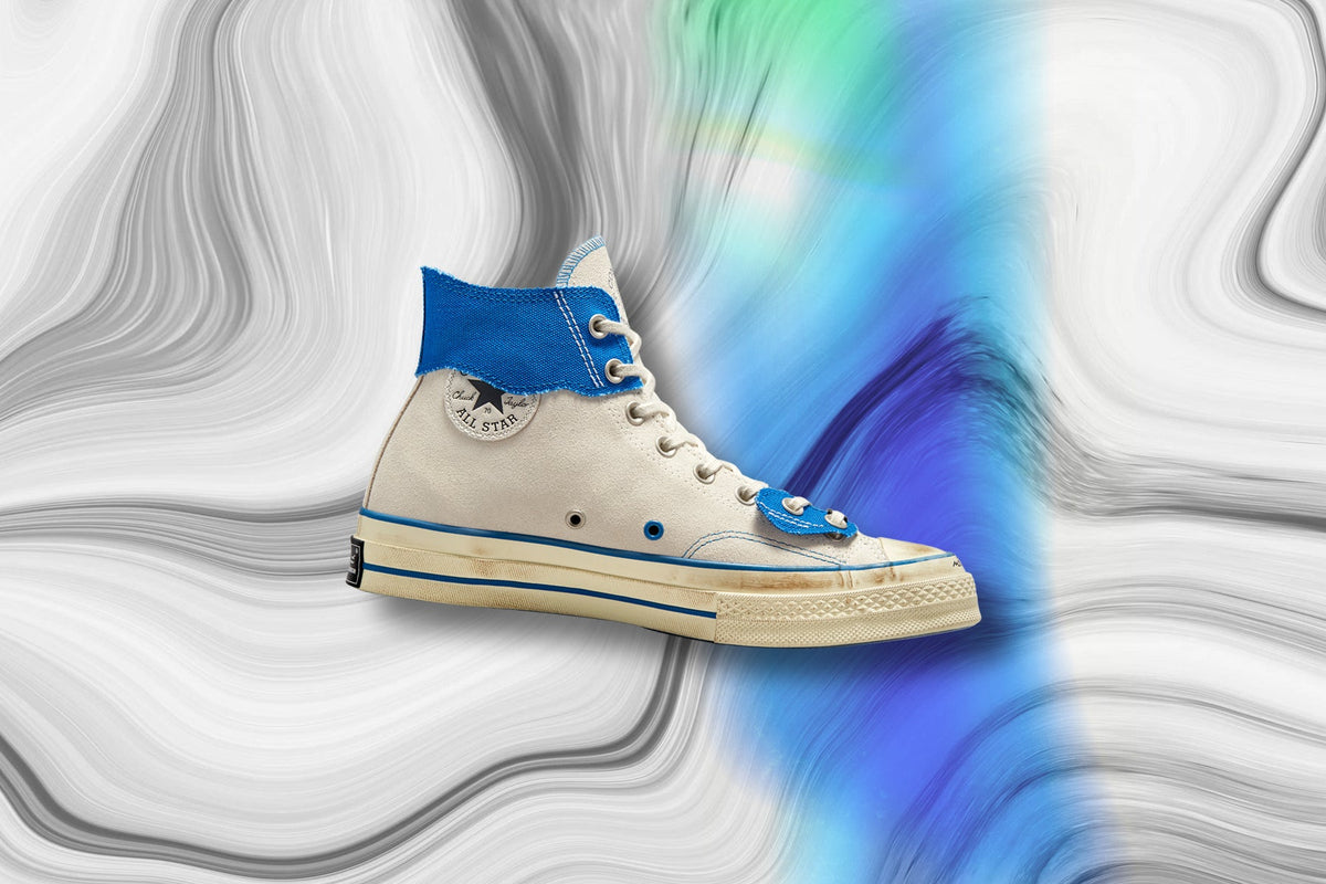 Chuck 70 Hi - White/Imperial Blue/Black