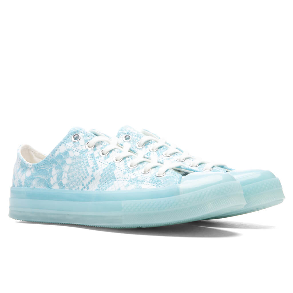 Chuck 70 Ox - Vintage White/Blue Topaz