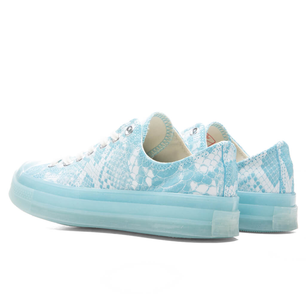 Chuck 70 Ox - Vintage White/Blue Topaz