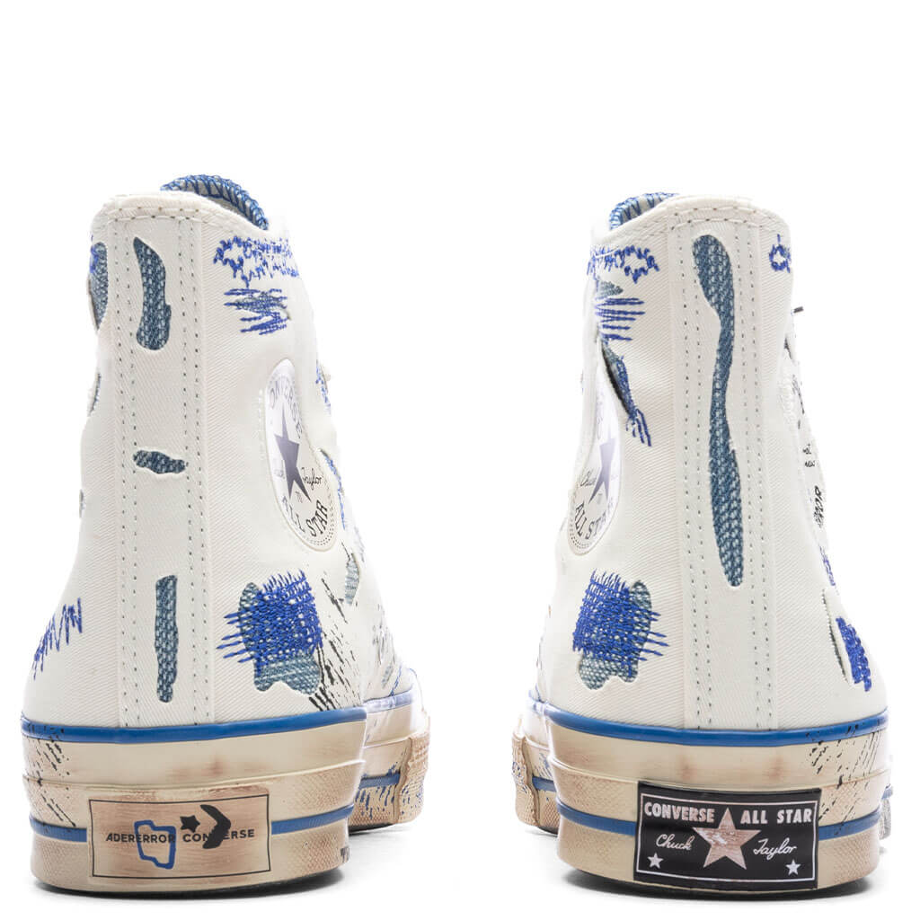 Chuck 70 Hi - White/Blue/Imperial Blue