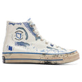 Chuck 70 Hi - White/Blue/Imperial Blue