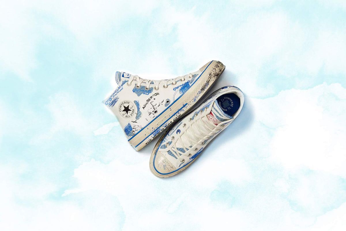 Chuck 70 Hi - White/Blue/Imperial Blue