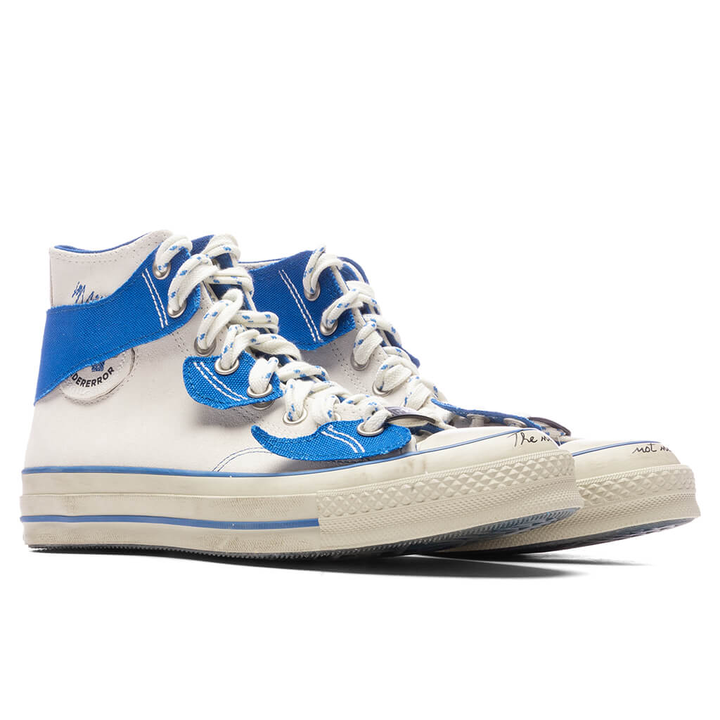 Chuck 70 Hi - White/Imperial Blue/Black
