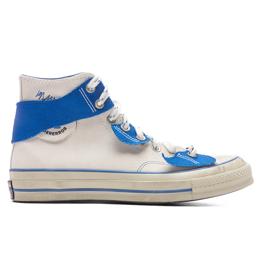Chuck 70 Hi - White/Imperial Blue/Black