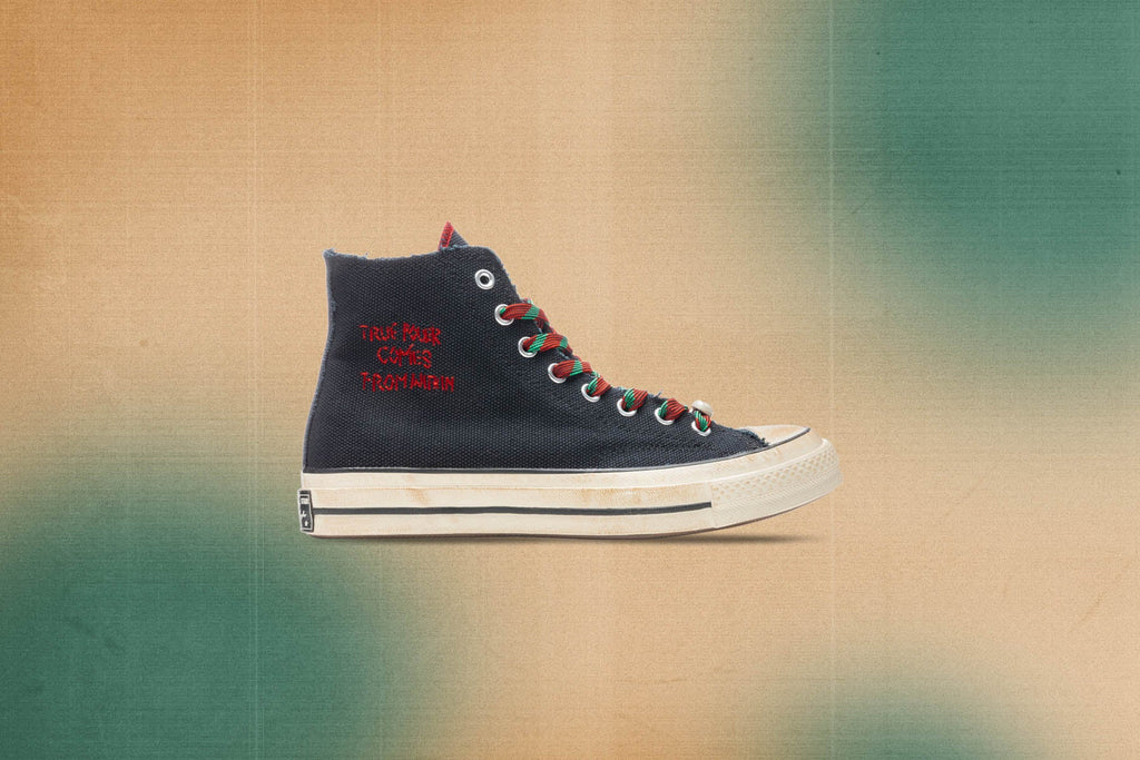 Chuck 70 Hi - Black/Fiery Red