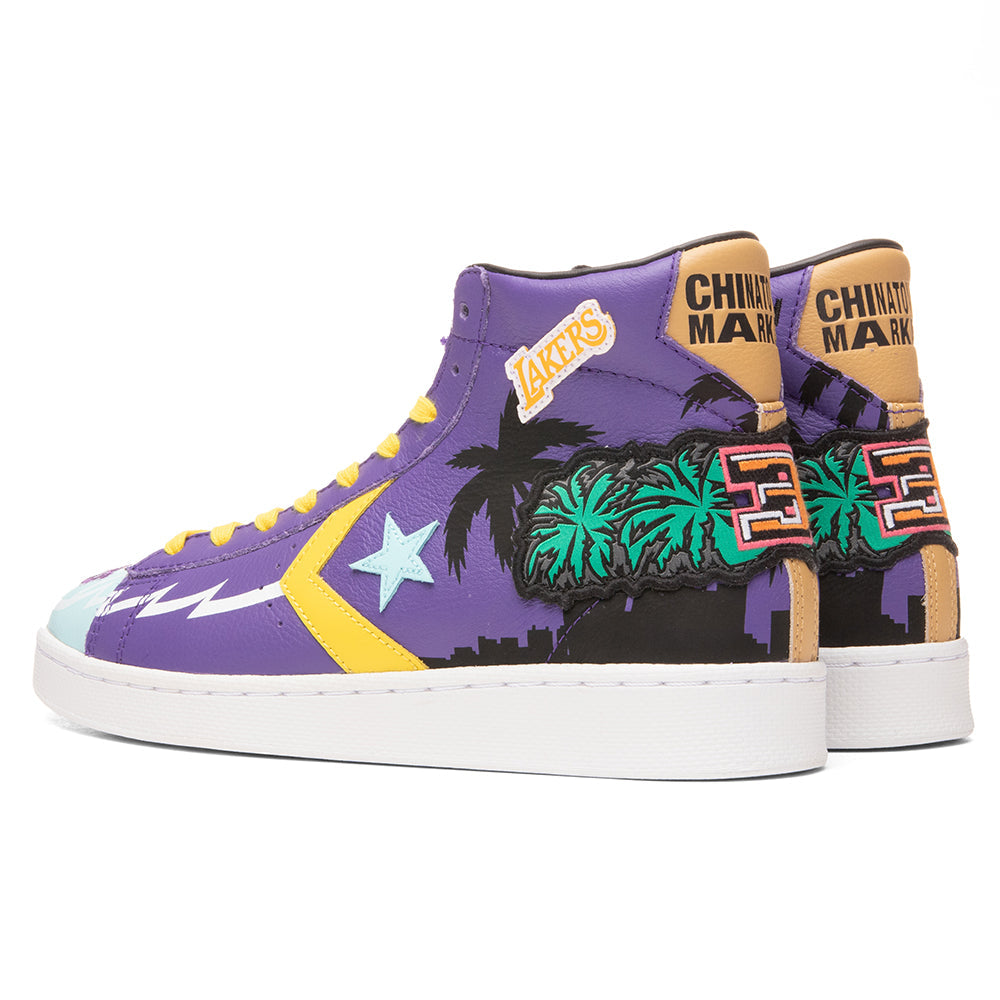 Leather Hi - Prism Violet/Poolside