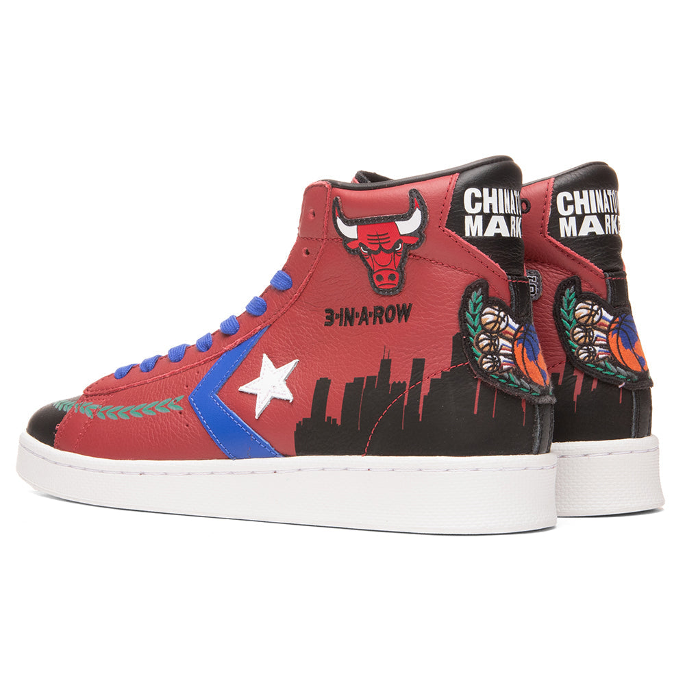 Pro Leather Hi - Garnet/Black/Hyper Royal