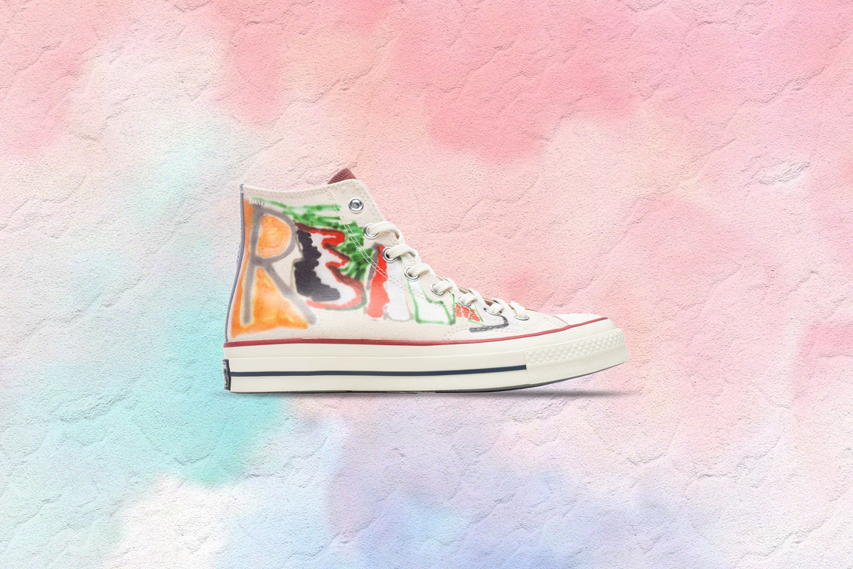 Chuck 70 Hi - White/Multi/Egret