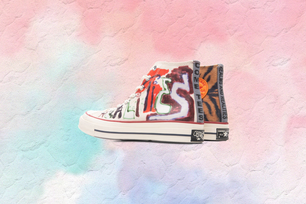 Chuck 70 Hi - White/Multi/Egret