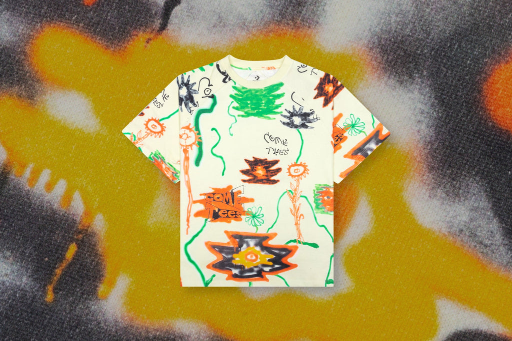 Triangle Floral T-Shirt - Multi