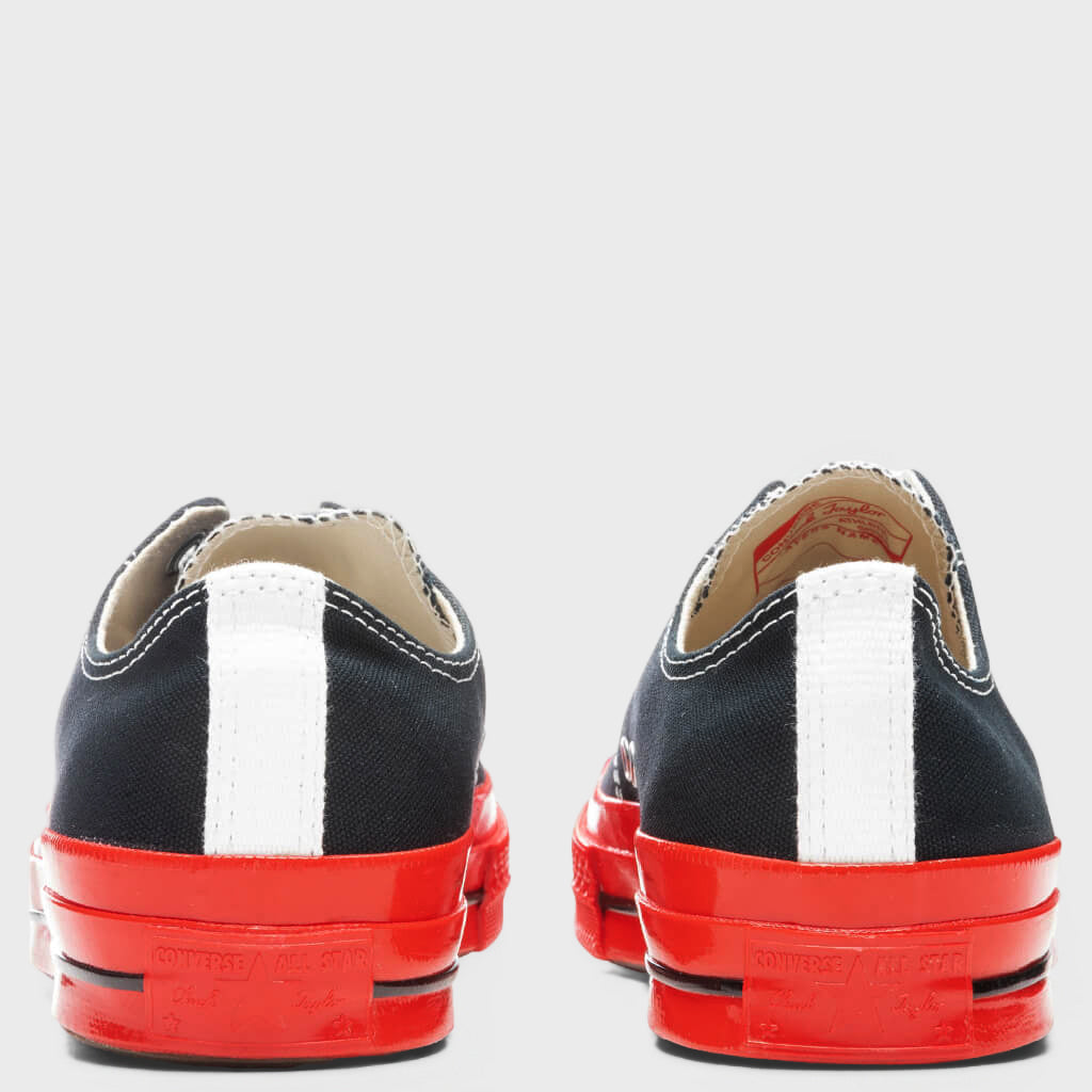 All Star Chuck '70 Ox Red Sole - Black