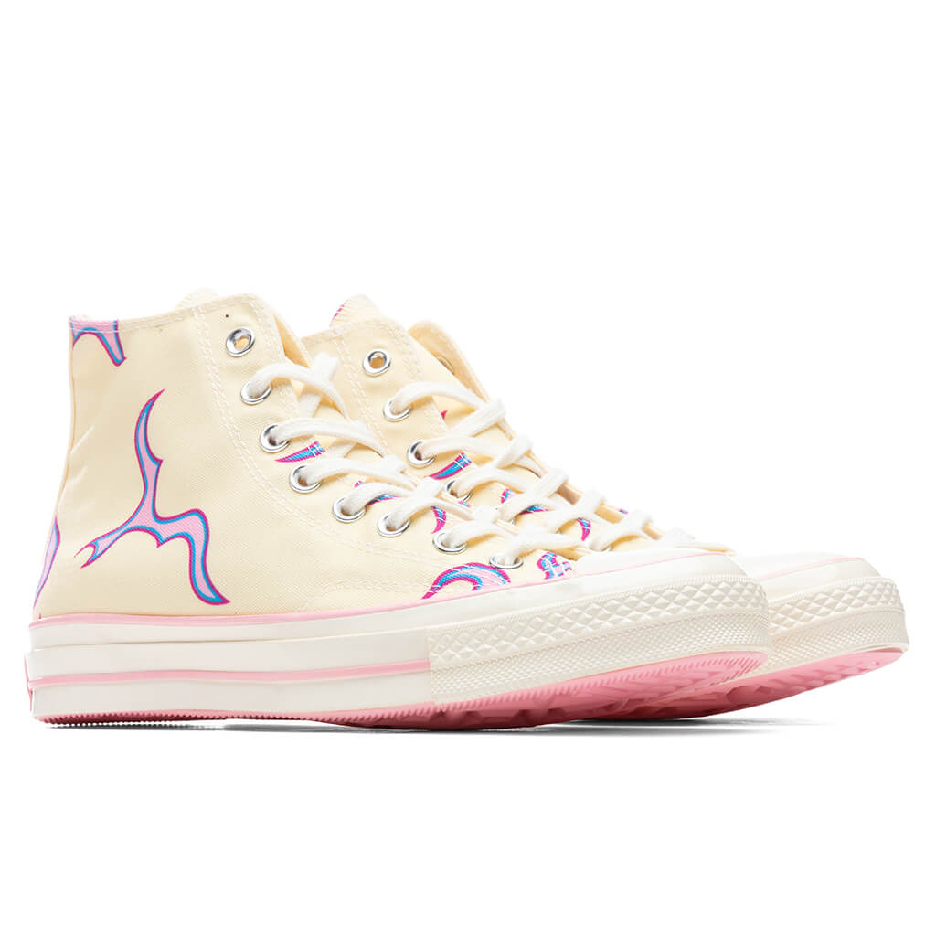Chuck 70 Hi Pastel - Pastel Yellow/Almond Blossom