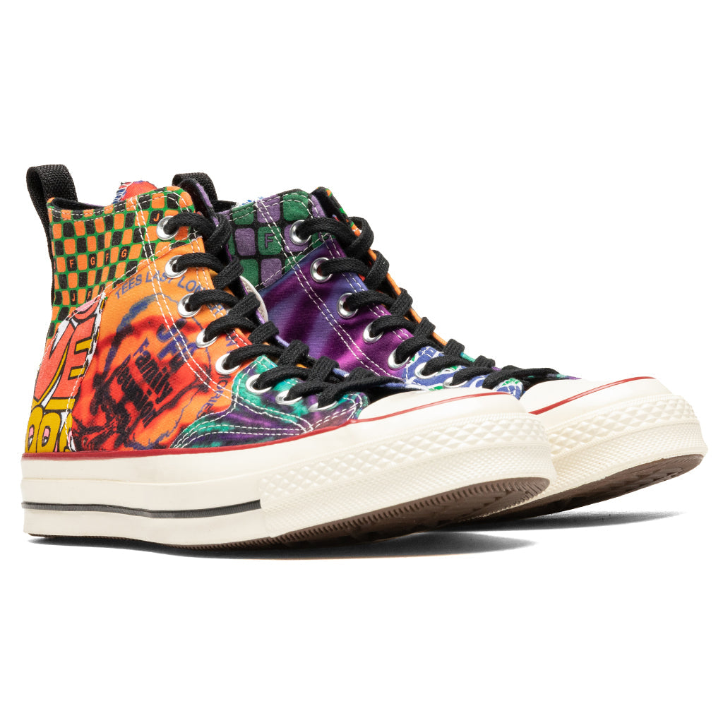 Chuck 70 Hi - Black/Multi