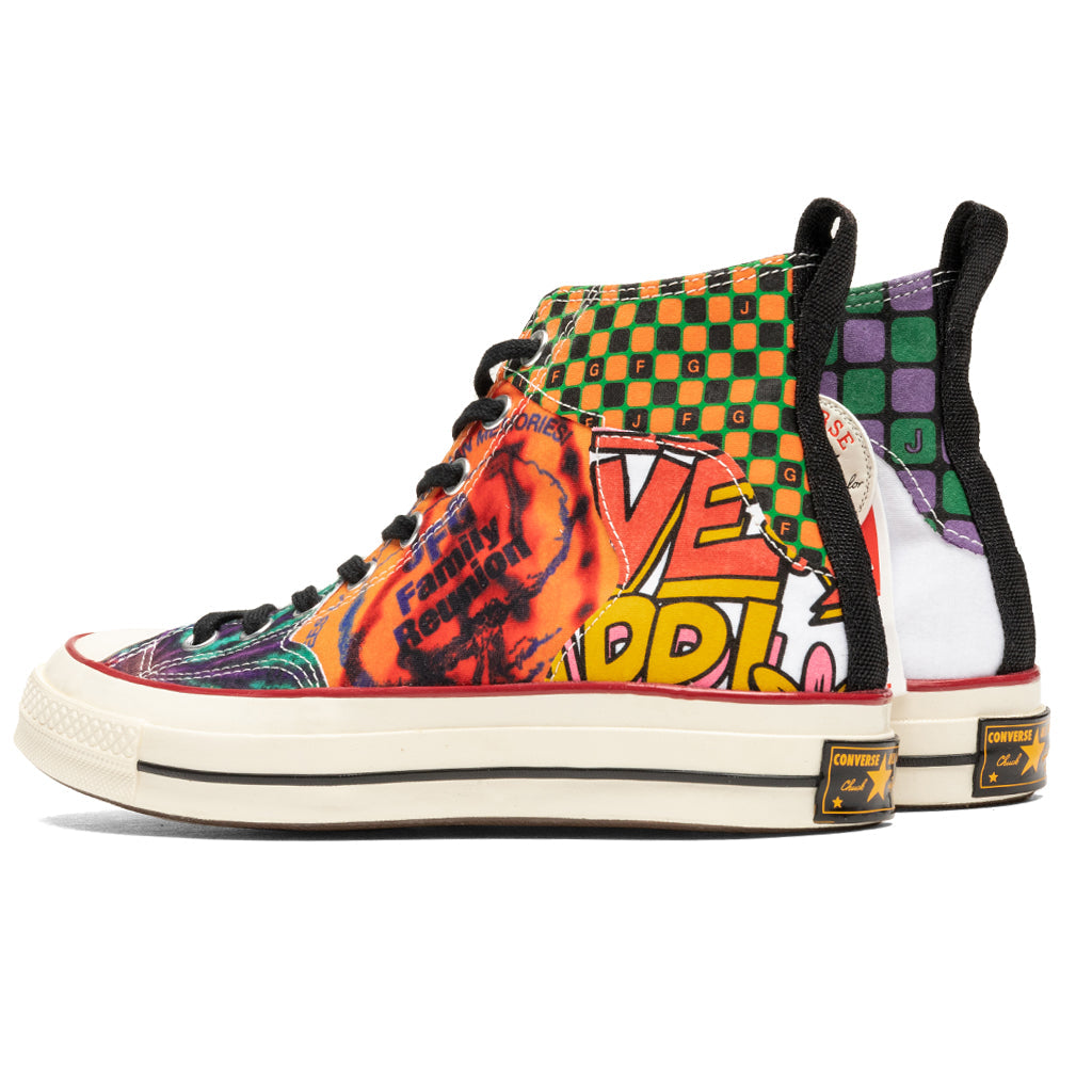 Chuck 70 Hi - Black/Multi