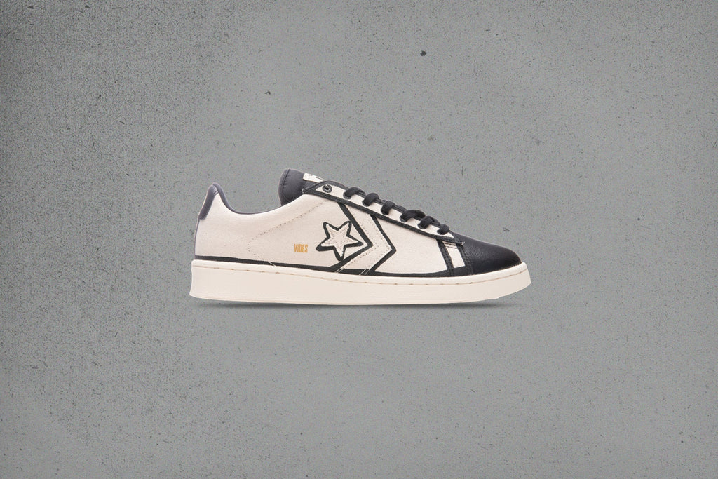 Pro Leather Ox - Natural Ivory/Black/White